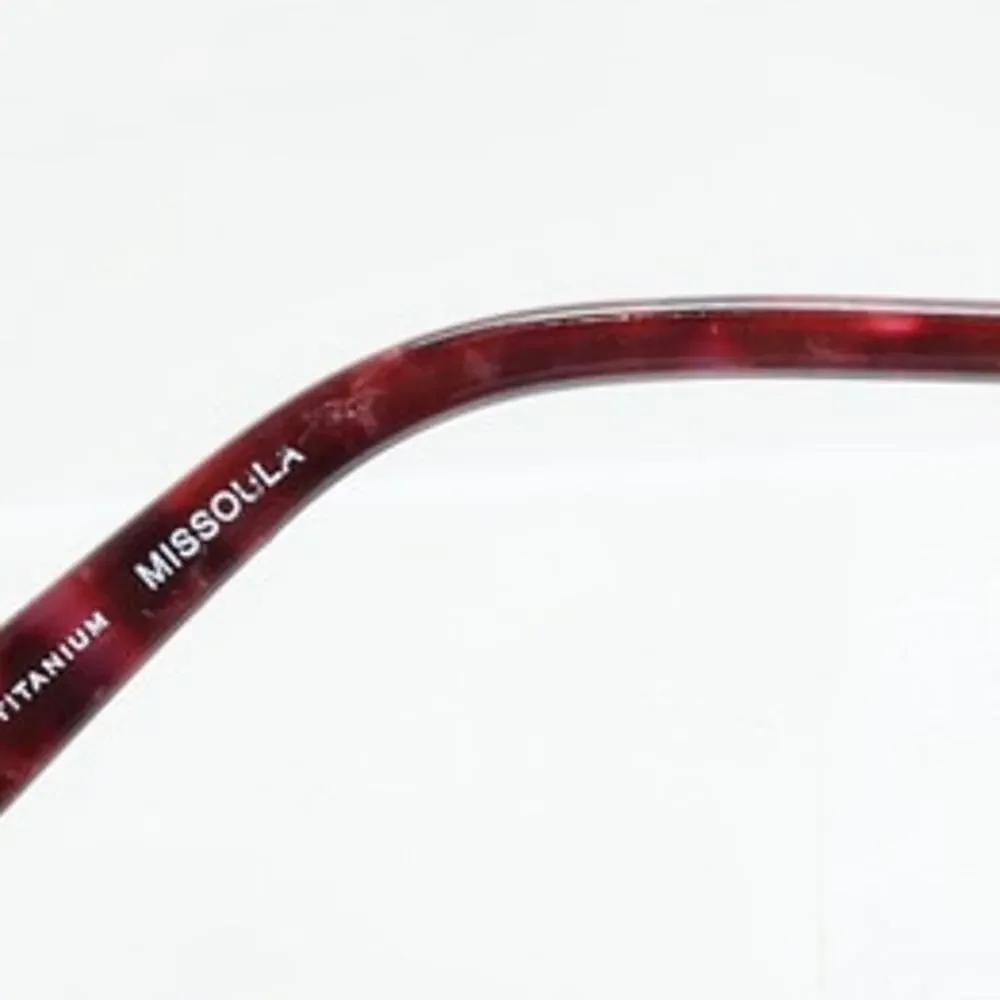 Bulova Titanium Missoula 51-17-135mm Rose Eyeglass FRAMES ONLY - GOOD CONDITION